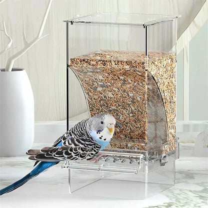🐦Automatic No-Spill Transparent Bird Feeder
