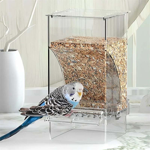 🐦Automatic No-Spill Transparent Bird Feeder