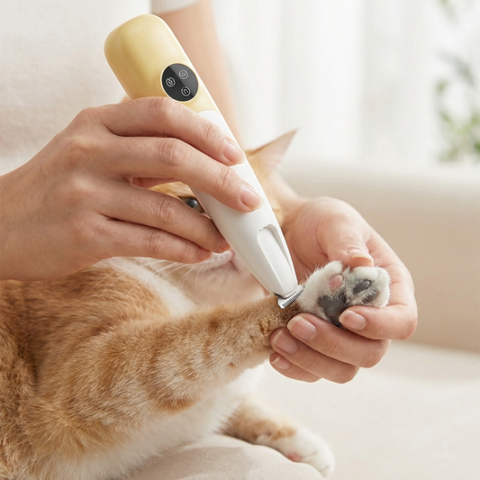 🔥Pet Paw Trimmer – Quiet, Cordless Grooming Trimmer for Dogs & Cats